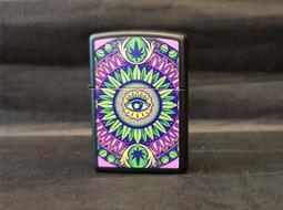 ZIPPO CANNABIS PATTERN DESIGN 樹葉之眼防風打火機 歷史價格詳細信息