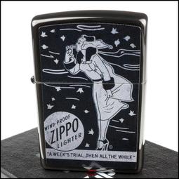 【ZIPPO】美系~Windy Design-風中女郎圖案設計打火機 歷史價格詳細信息