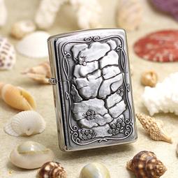 【小牛】美國原裝zippo芝寶打火機正版防風煤油心之封刃黑冰男士收藏火機 歷史價格詳細信息