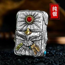 烈日孤鷹 925純銀 戒子 戒指 鷹 羽毛 fred perry af armani boss dunhill d-鴻運飾品 歷史價格詳細信息