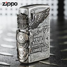 【小牛】美國原裝zippo芝寶打火機正版防風煤油心之封刃黑冰男士收藏火機 歷史價格詳細信息