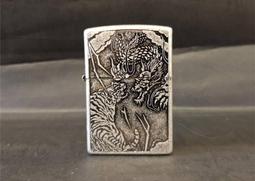 ZIPPO Dragon Tiger Design 龍虎雙煞防風打火機 歷史價格詳細信息
