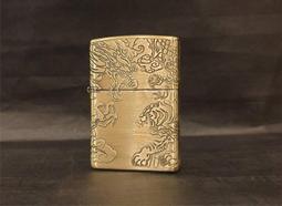 ZIPPO Dragon Tiger Design 龍虎雙煞防風打火機 歷史價格詳細信息