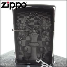 ZIPPO  西洋棋盤(黑銀+亮金)防風打火機 日本設計 ZA-3-145A 歷史價格詳細信息