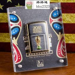 Zippo打火機正版原裝純銅貼章世界杯水晶盒芝寶男士送禮煤you  [滿300出貨] 歷史價格詳細信息