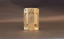 ONE*$1~日本製*Douglass道格拉斯*芝加哥型 『伸臂-自動彈射』淺咖啡色蜥蜴皮*實心不銹鋼*蝕刻 歷史價格詳細信息