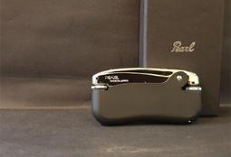 ONE*$1~日本製*Douglass道格拉斯*芝加哥型 『伸臂-自動彈射』淺咖啡色蜥蜴皮*實心不銹鋼*蝕刻 歷史價格詳細信息