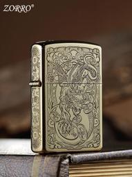 【吉星】zorro佐羅煤油打火機國潮彩漆貼章個性防風火機情人節禮物送男友 歷史價格詳細信息