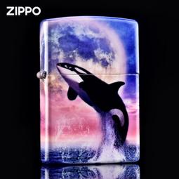 【吉星】夜色zippo正品煤打火機黑冰獨角獸鍍金馬到成功西方靈獸情人節 歷史價格詳細信息