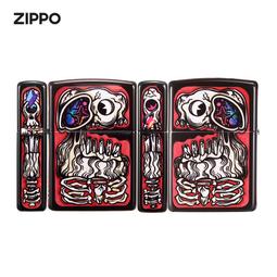 【吉星】原裝正品ZIPPO正版芝寶煤油防風火機黑冰雕刻撲克黑桃A 28323送男 歷史價格詳細信息