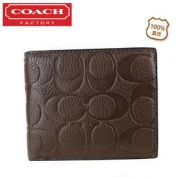 COACH 咖啡色荔枝紋皮革黃色字印全皮電腦/iPad收納包 歷史價格詳細信息