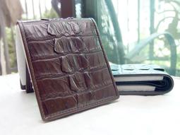 鱷魚皮匣-真鱷魚皮-鱷魚背腹皮 短匣 短皮匣 手機包 信用卡夾 男皮夾 價格比較,價格查詢,歷史價格詳細信息