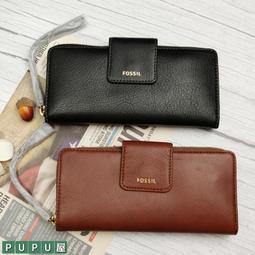 *PUPU屋* Fossil Jori 真皮手環帶 RFID 防盜 拉鍊式長夾 SWL2645994 全新 現貨 歷史價格詳細信息
