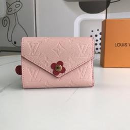 LOUIS VUITTON M41939 經典ROSALIE Monogram花紋信封式卡片零錢包 (芭蕾粉色) 歷史價格詳細信息