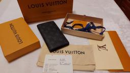 9.9新LV M62295經典Monogram Eclipse帆布全開拉鍊手拿長夾(黑灰) 微風專櫃貨附購買證明 歷史價格詳細信息