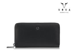 【寧寧精品*台中專賣店】沃汎 VOVA 10卡附拉鍊真皮皮夾 暗夜藍 834-3 歷史價格詳細信息