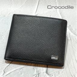 【寧寧精品*台中30年老店* Crocodile 鱷魚】黑色 現貨 真皮 12卡壓釦零錢男短夾 0103-10403-1 歷史價格詳細信息