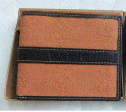 【Timberland】男皮夾 短夾 帆布 牛皮夾 多卡夾 大鈔夾 品牌盒裝／炭灰色 歷史價格詳細信息