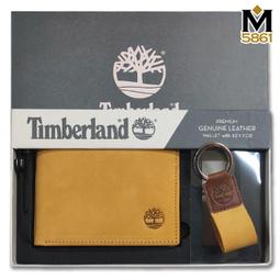 【Timberland】男皮夾 短夾 簡式卡夾+鑰匙圈套組 品牌盒裝+原廠提袋／棕色 歷史價格詳細信息