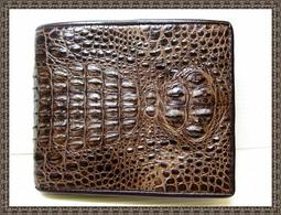 **精選泰國珍珠魚 / 鱷魚皮件精品店**鱷魚皮夾 / 短夾系列(115)超炫立體頭脊**不滿意包退** 價格比較,價格查詢,歷史價格詳細信息
