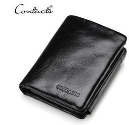 油蠟皮革皮包 真皮零錢包 可拆式皮夾 RFID防盜刷短夾 歷史價格詳細信息