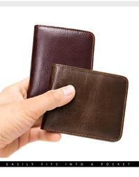 零錢包 頭層牛皮RFID防盜刷大容量多卡位女士卡片夾男士風琴真皮卡包 歷史價格詳細信息