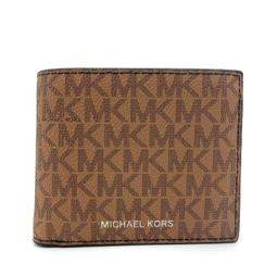 【W小舖】MICHAEL KORS MK 海軍藍荔枝紋真皮 男夾 短夾 皮夾 錢包 零錢袋~M91555 歷史價格詳細信息