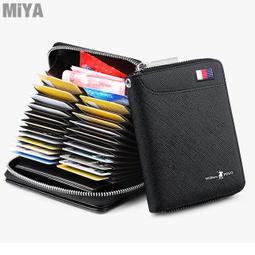日韓牛皮真皮男多卡薄短夾 黑色 MiYA Ivan W0055 歷史價格詳細信息