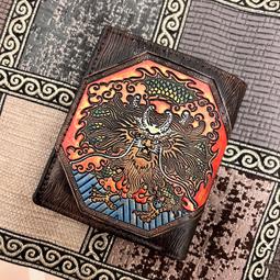 男生皮夾 真皮短夾 漫遊者Rover系列 Crocodile鱷魚皮件 0103-09603-藍/咖啡色 Crocodile鱷魚皮件 歷史價格詳細信息