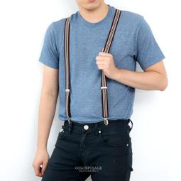 吊帶 復古紳士條紋單扣【NKD50】 歷史價格詳細信息