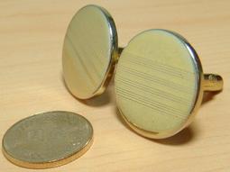 【晶玉石】罕見絕版1960年代金屬古董袖扣鈕釦扣子~翻袖襯衫專用~部分為SWANK品牌~90一元起標 歷史價格詳細信息