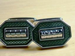 【奇珍館 】【全新絕版罕見】1970年百年英國名磁WEDGWOOD Jasper碧玉浮雕925純銀手工袖扣 歷史價格詳細信息