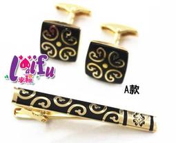 領帶夾袖扣套組☆╮莎莎小舖 成熟簡約立體格紋領帶夾袖扣套組襯衫西裝領帶夾領夾袖扣組#F004二色選 歷史價格詳細信息