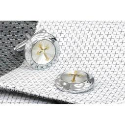 【99074】職業男女OFFICE ☆ STAR 質感深灰色袖釦 歷史價格詳細信息