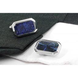 【99046】職業男女OFFICE ☆ STAR 藍色簡約風質感袖釦 歷史價格詳細信息