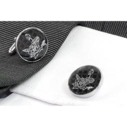 【99049】職業男女OFFICE ☆ STAR 寶藍色虎紋質感袖釦 歷史價格詳細信息