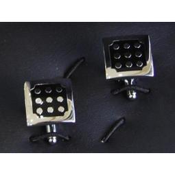 【99043】職業男女OFFICE ☆ STAR I自行水鑽黑色質感袖釦 歷史價格詳細信息