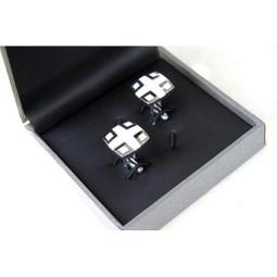 【99043】職業男女OFFICE ☆ STAR I自行水鑽黑色質感袖釦 歷史價格詳細信息