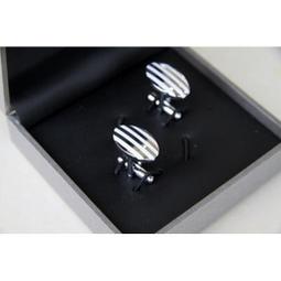 【99049】職業男女OFFICE ☆ STAR 寶藍色虎紋質感袖釦 歷史價格詳細信息