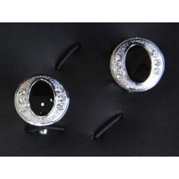 【99049】職業男女OFFICE ☆ STAR 寶藍色虎紋質感袖釦 歷史價格詳細信息