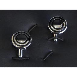 【99049】職業男女OFFICE ☆ STAR 寶藍色虎紋質感袖釦 歷史價格詳細信息