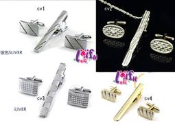 領帶夾袖扣套組☆╮莎莎小舖 成熟簡約立體格紋領帶夾袖扣套組襯衫西裝領帶夾領夾袖扣組#F004二色選 歷史價格詳細信息