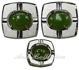 天然碧玉領夾 台灣玉領夾 紳士必備品 0.6x5.2公分 A03-402T 歷史價格詳細信息