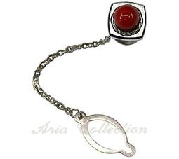 紅珊瑚別針 胸針 商業送禮 頂級天然台灣阿卡 蛋面 925純銀 附保證書 【大千珠寶】台北五十年寶石專賣店 歷史價格詳細信息