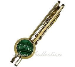 孔雀石領夾袖扣組 領夾0.6x5公分 袖扣1.5x1.5公分 A03-405A 歷史價格詳細信息