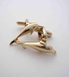 【戴大花】Vintage古董飾品- 霧面＋亮金 方塊 P字 金屬 簡潔 男士 禮服 西裝 袖釦 #G111 歷史價格詳細信息