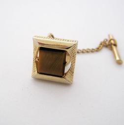 【戴大花】Vintage古董飾品- 霧面＋亮金 方塊 P字 金屬 簡潔 男士 禮服 西裝 袖釦 #G111 歷史價格詳細信息