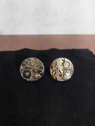 機械袖扣 機蕊袖扣 機械齒輪袖扣 個性蒸汽朋克風方形鏤空機械袖扣 復古精致機芯男士法式襯衫袖釘 歷史價格詳細信息