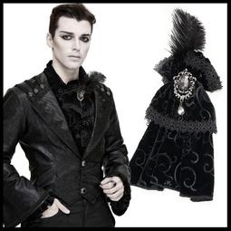 ＊MINI PUNK LOLO＊歐洲中古世紀-法式皇家宮廷路易十四亞恩斯公爵荷葉邊立領哥德襯衫(WY-1031) 歷史價格詳細信息