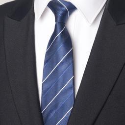 職業藍色條紋襯衫短袖男女老師工作服酒店經理工裝襯衣繡Logo-靚仔男裝 歷史價格詳細信息